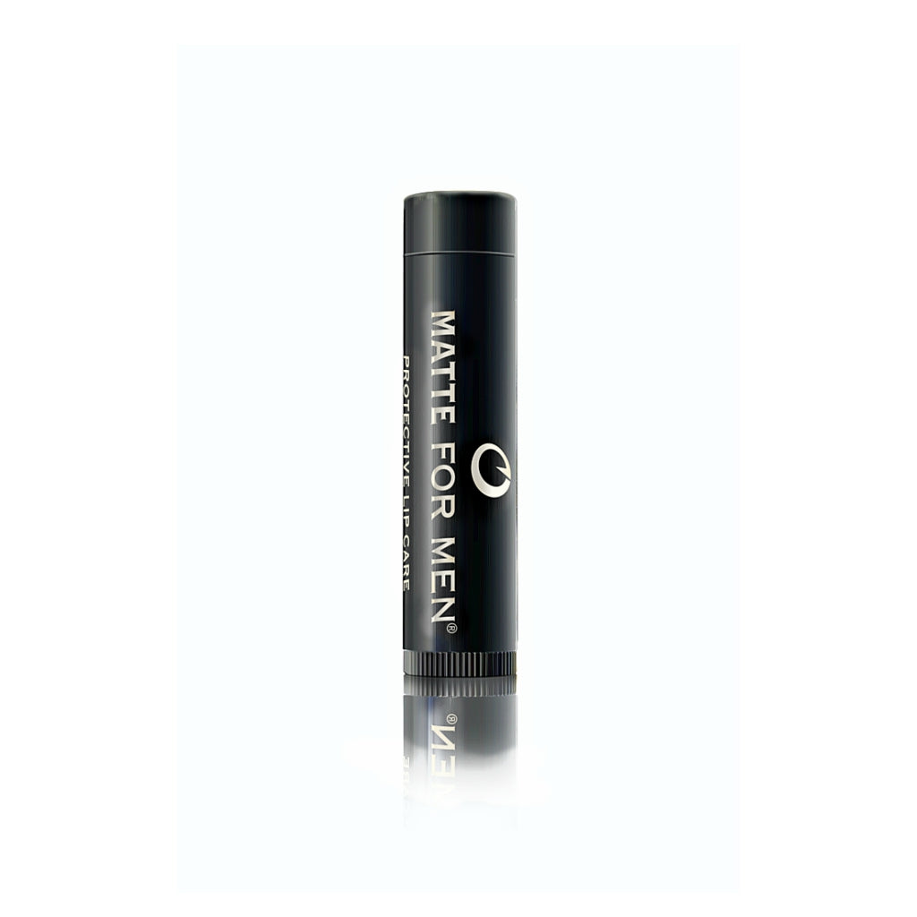 Matte For Men Hydrating Citrus Lip Balm with SPF 15 lip protection for chapped lips